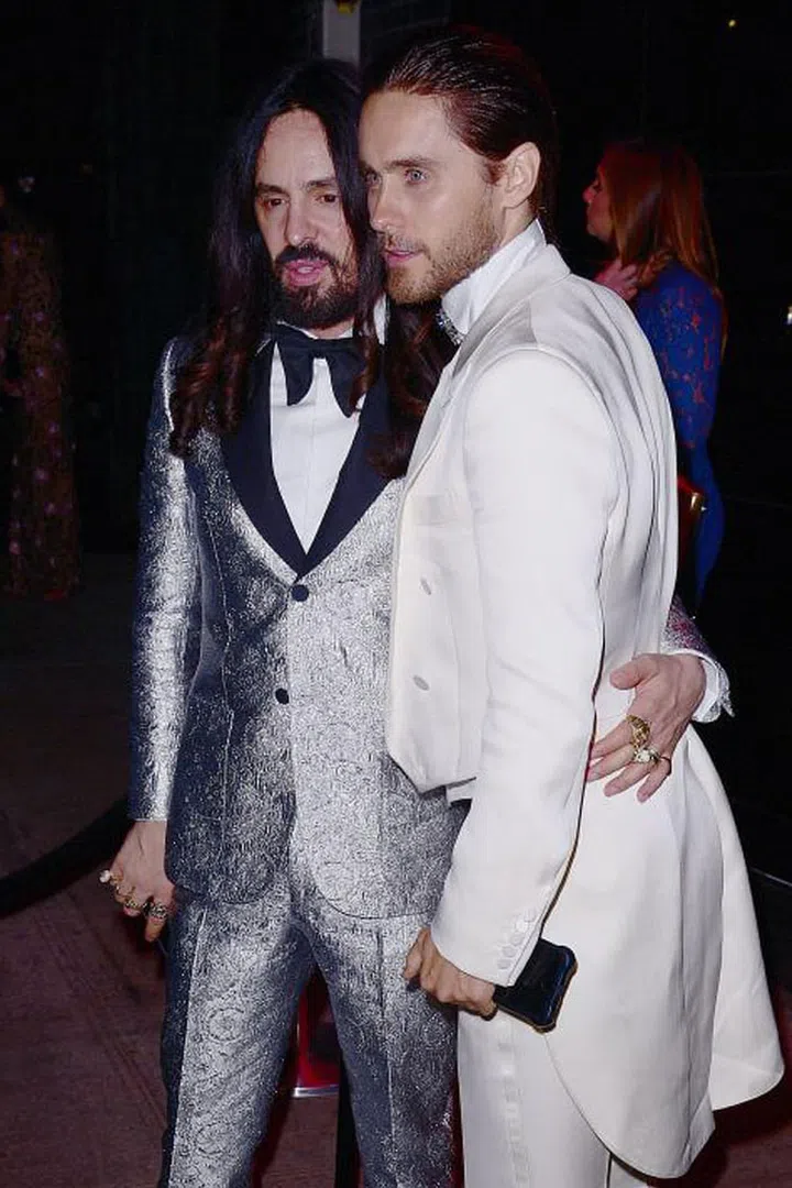 Alessandro Michele and Jared Leto
Photo: REX/USA