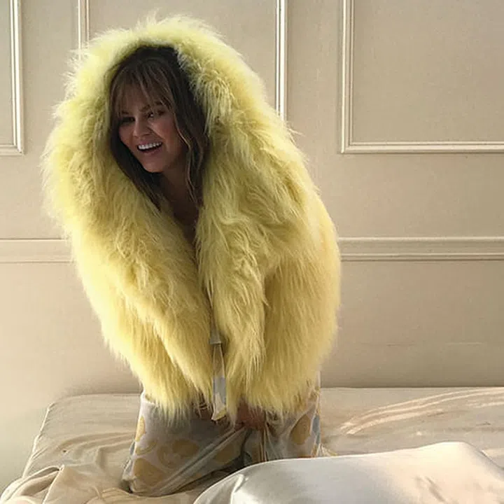 Chrissy Teigen was such a fire cracker on set.
