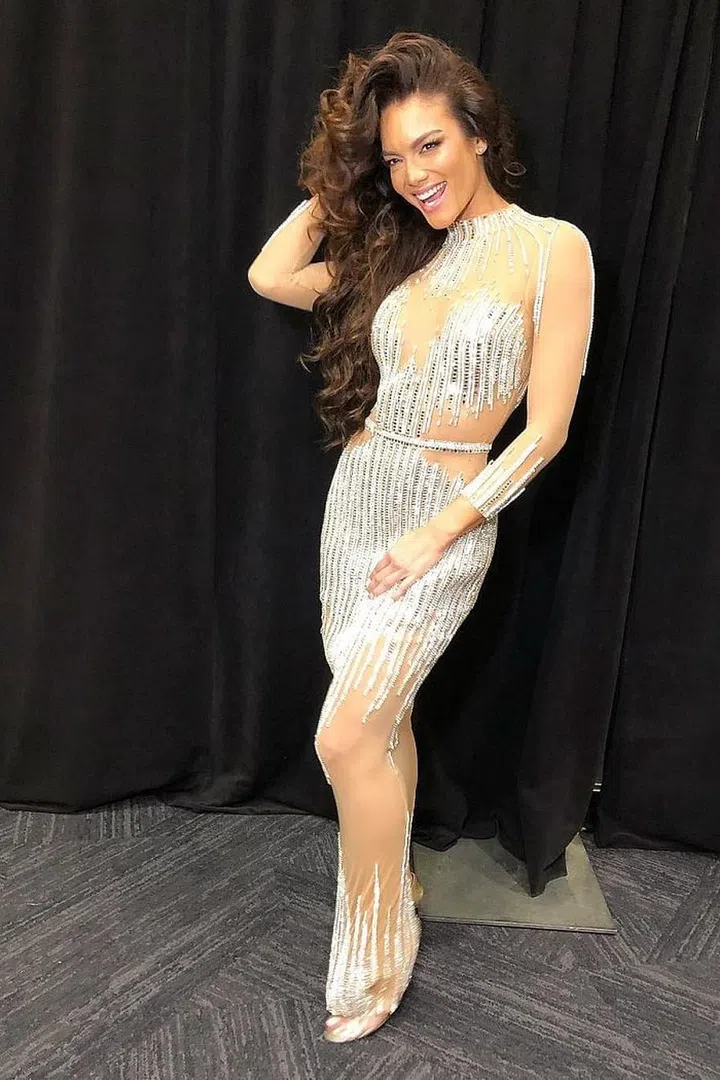 The Puerto Rican actress, model (Miss Universe 2006) and mom set the stage on fire with Luis Fonsi and Daddy Yankee for their performance of "Despacito". Photo: Instagram