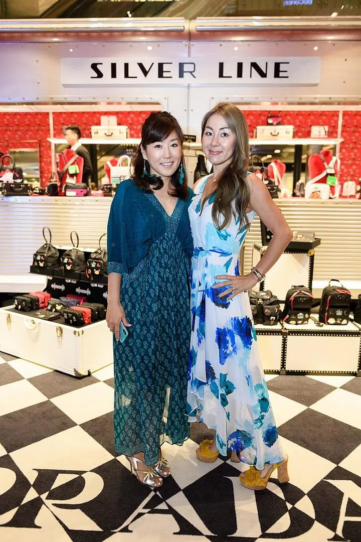 Junko Sugamata Santos and guest. Photo: Ashley Mak 