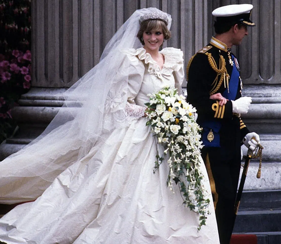 white christmas dresses Celebrity Designer Wedding Gown by Caroline Castigliano main image 1