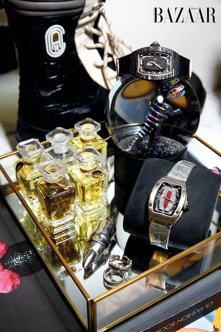Richard Mille watches are treasured pieces in Tan’s wardrobe.