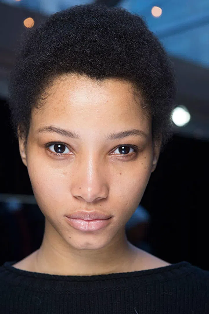 "Alexander Wang this season is about emphasising individuality and character, and acknowledging every type of woman, whether boyish or feminine," explained the hair stylist Guido Palau, who was responsible for the mix of fringes, orange dye and beach-ready textures.