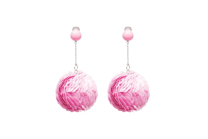 Earrings, $900, Prada