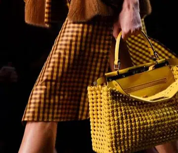 Fendi Interlace Peekaboo