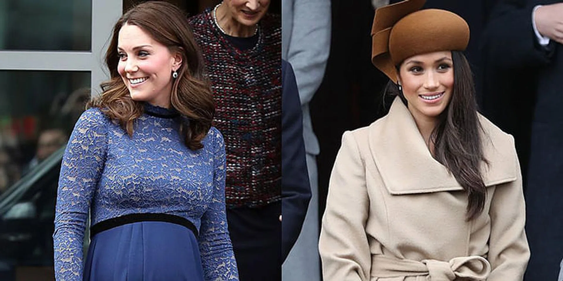 Kate Middleton and Meghan Markle