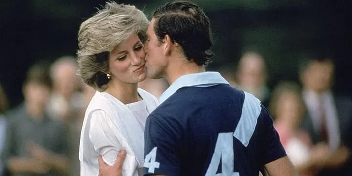Kissing after a polo match in Cirencester. Photo: Getty 
