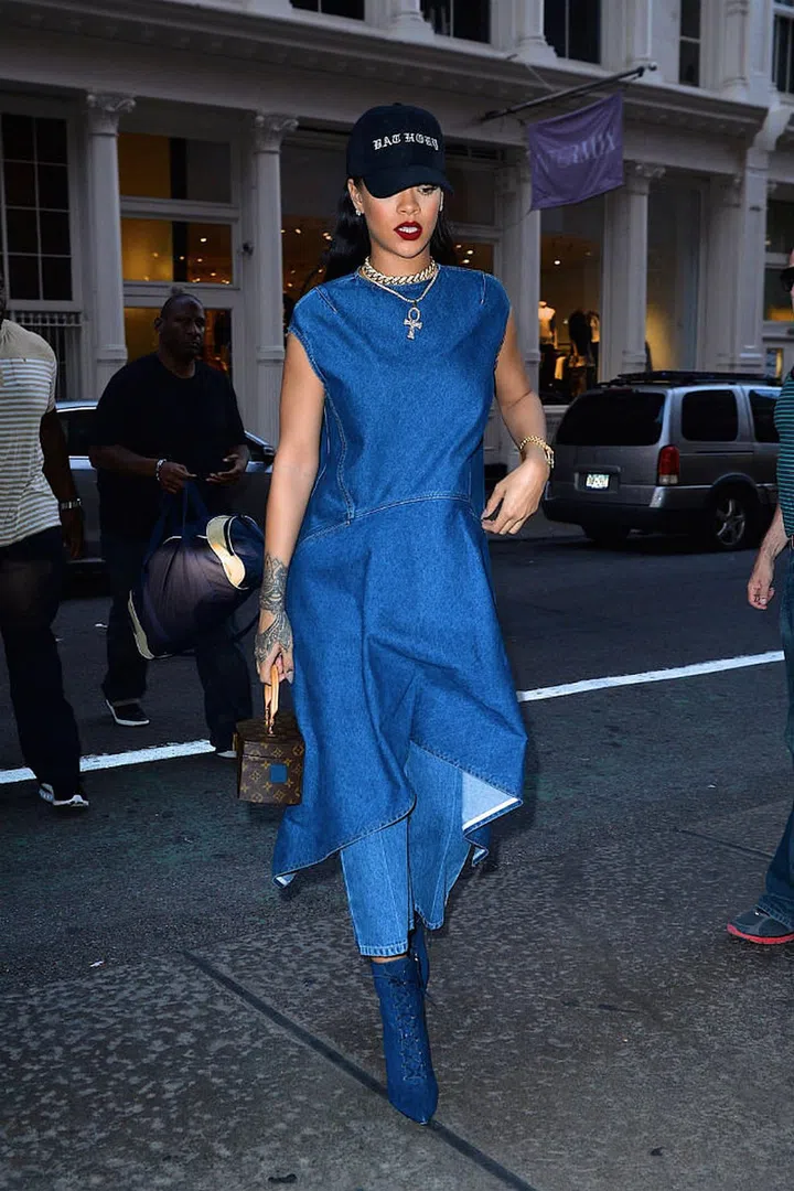 Though her IG handle is @BADgalriri, her sense of style is anything but. As one of the rare few style chameleons, Rihanna seals her status as a style icon by injecting look after look with her own flavour. (Photo: Getty) 