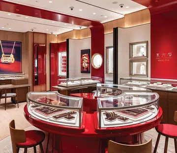 Chow Tai Fook | Store Interior Jewel Changi