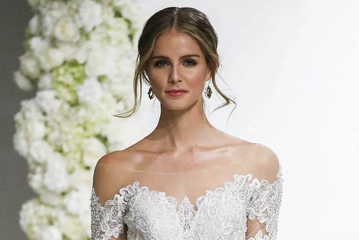 Blame Meghan Markle: the humble tendrils are back and bigger than ever. Two long face-framing pieces, curled away from the face, is all you need to make a basic chignon look oh-so-2019.
