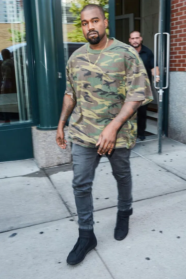 Saint West Wore The Cutest Mini Camo Outfit While Out In Public