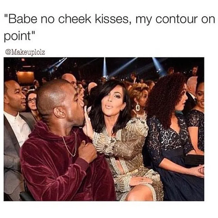 kim kardashian contouring