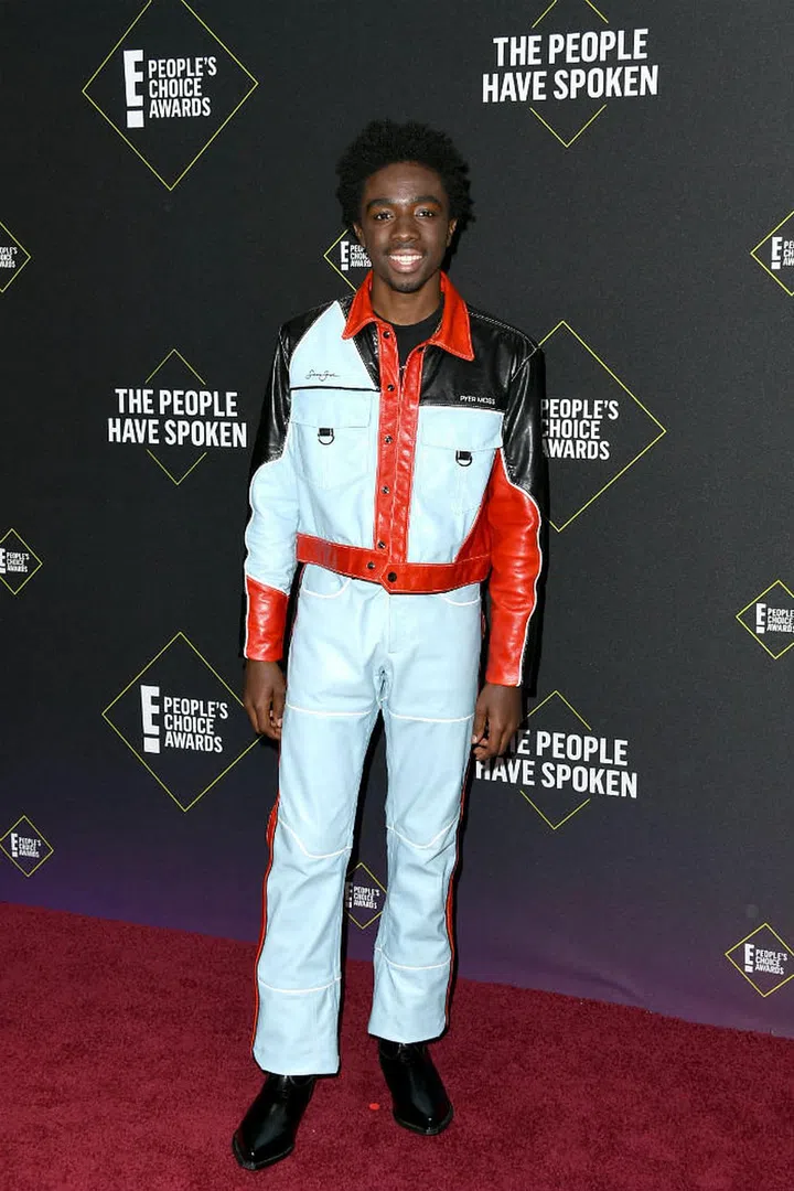 Caleb McLaughlin in a full Pyer Moss ensemble.

Photo: Getty