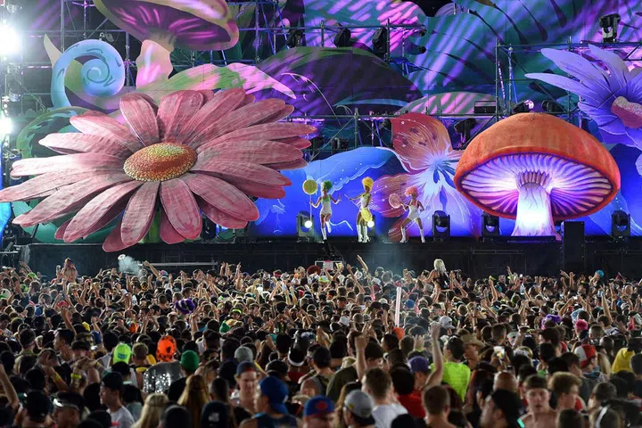 WHEN: June 17-19, 2016
WHERE: Las Vegas, Nevada
WHY: Be prepared to dance till dawn to amped-up raver tracks and thumping beat-drops. The trippy pyrotechnics and downright dizzying light shows rival those on the Vegas Strip, and like its home city, things don't really kick into high gear until midnight at the earliest. Stamina is key for surviving this energetic dance fest, which has rightly earned the nickname of "American Ibiza."
WHO'S PLAYING: To be confirmed. Past lineups have featured artists such as Calvin Harris, Avicii, Bassnectar, Moby, Flume, Kiesza, Tiësto, and more. 
For additional information and tickets visit electricdaisycarnival.com.
Photo: Getty
