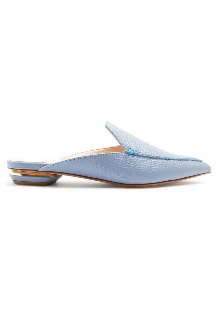 Nicholas Kirkwood gives the loafer a feminine touch. Nicholas Kirkwood Leather shoes, £315