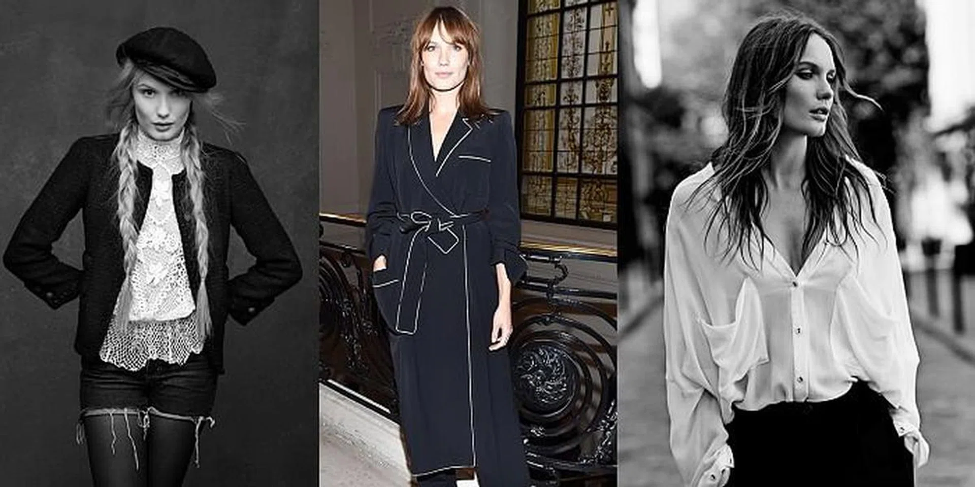 Ana Girardot. Photos: Chanel's Little Black Jacket Book; Getty; Thomas Lavelle