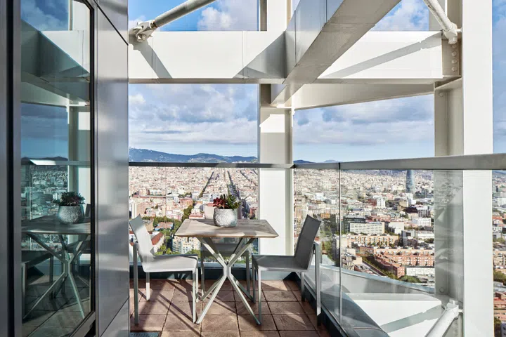hotel arts barcelona private terrace