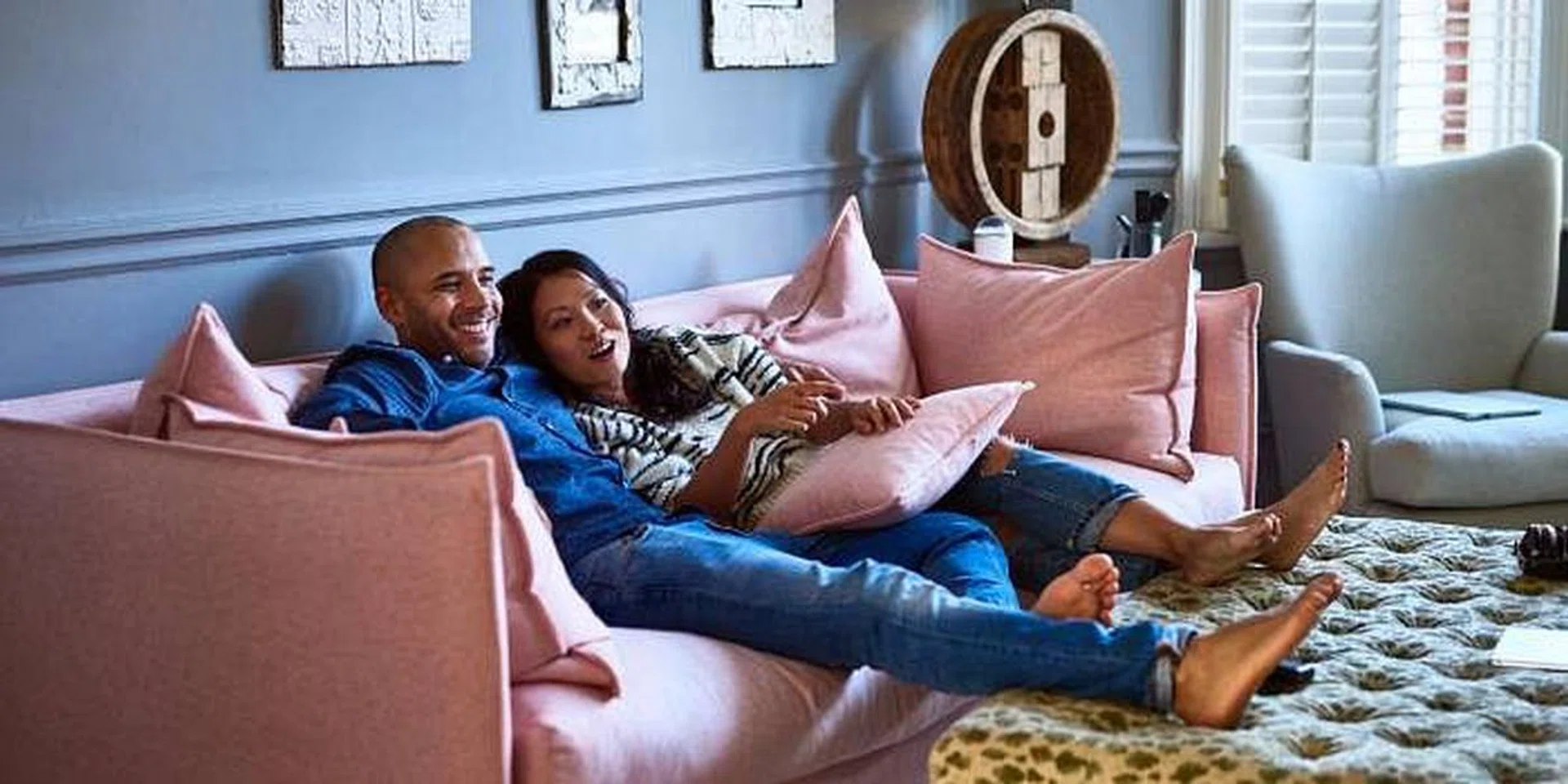 Young couple at home feature image