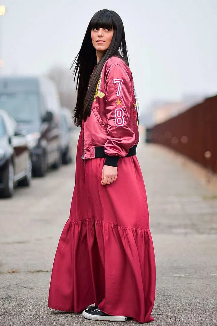 It is also a great way to mix casual and dressier pieces together.