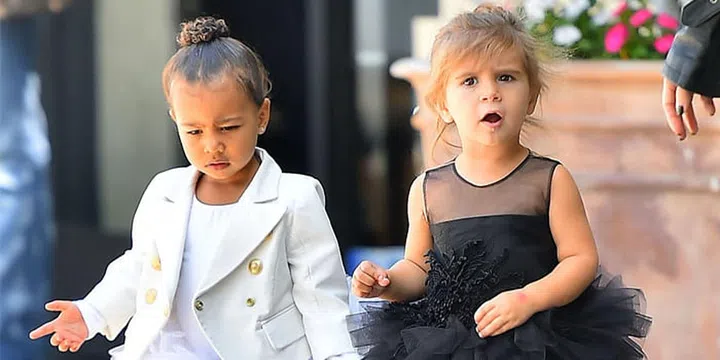 North West and Penelope Disick