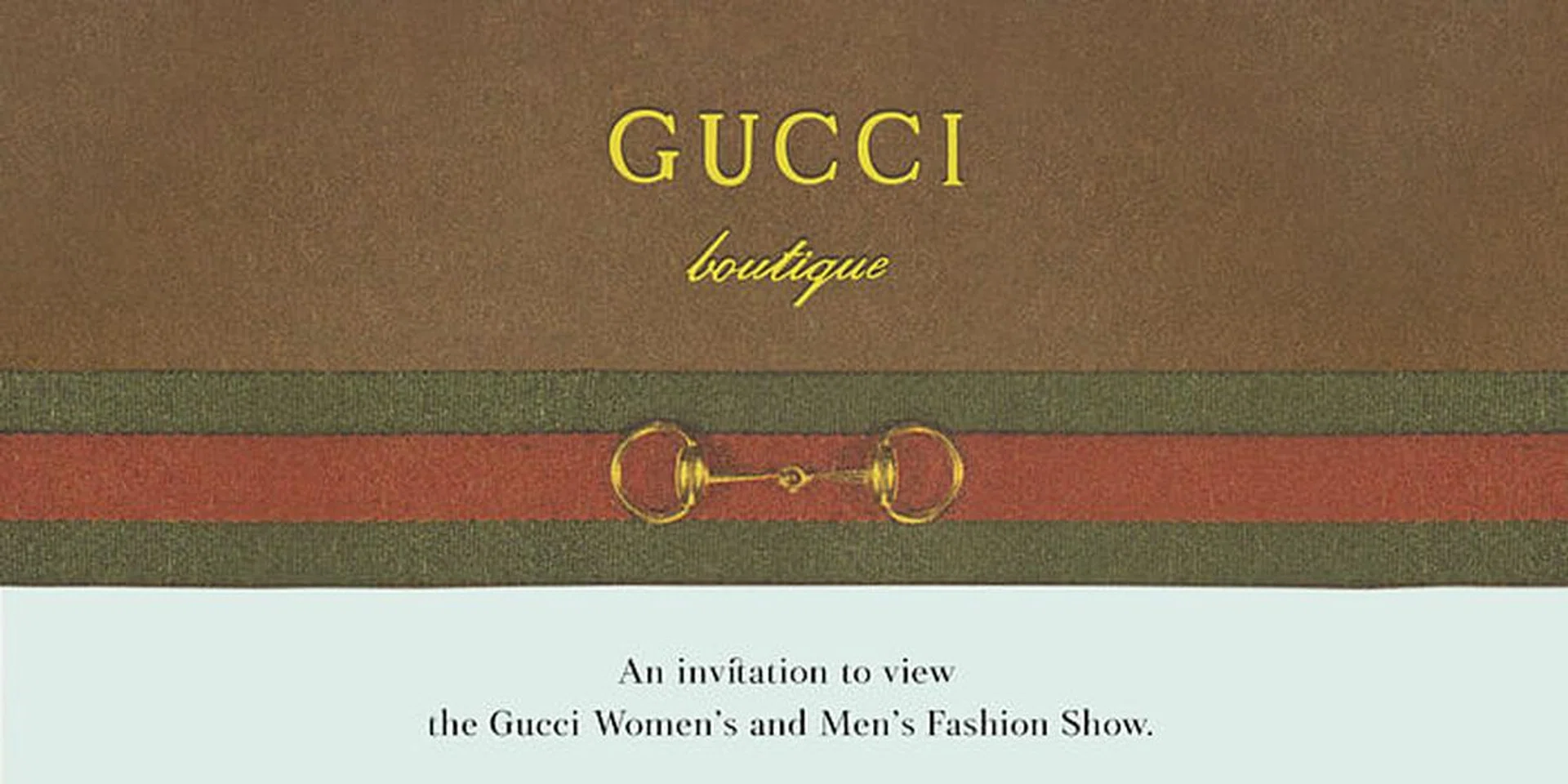 Gucci livestream