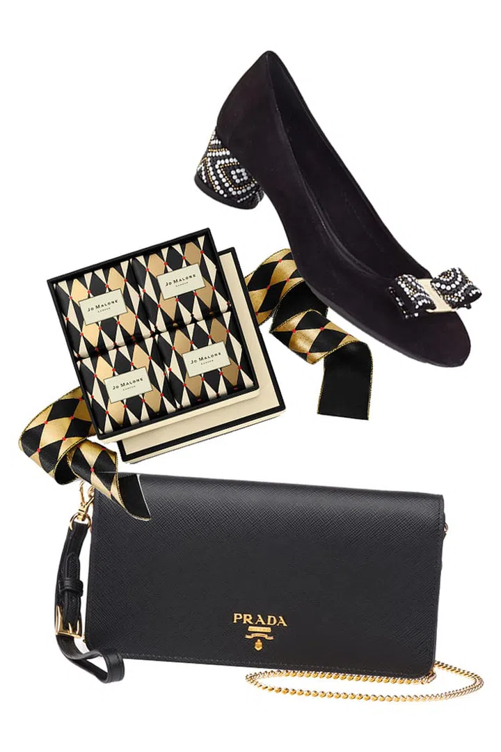Photos: Courtesy of Ferragamo, Jo Malone, Prada