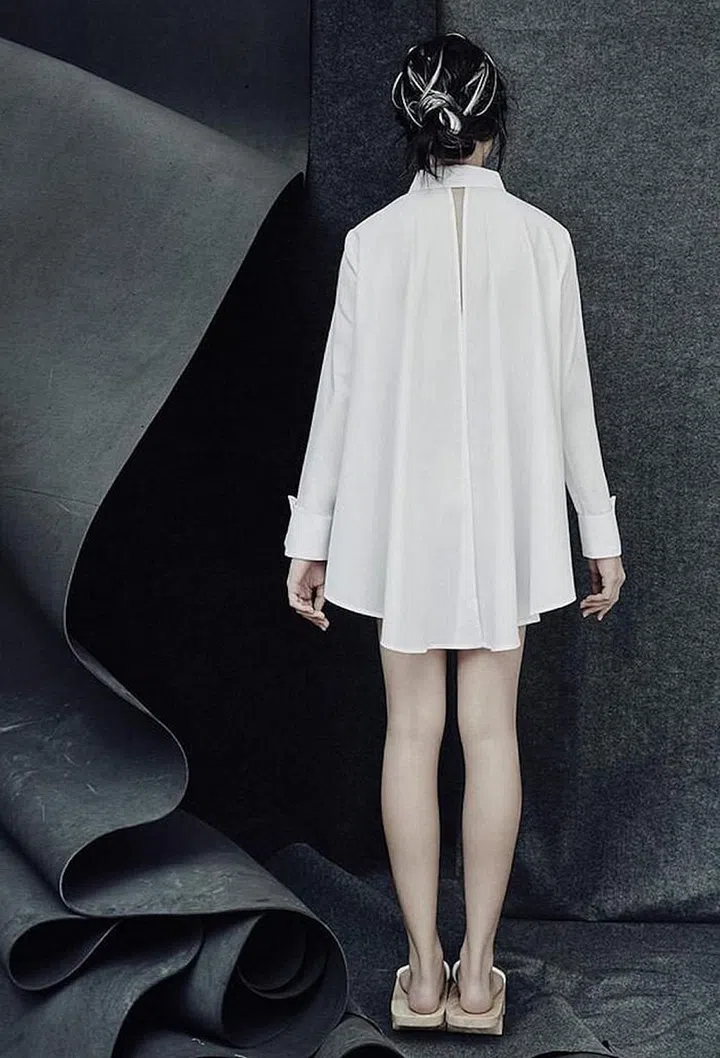 White 010 shirt, $249, Stolen. (Photo: Stolen)