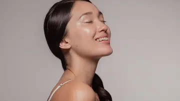 Woman beauty skincare