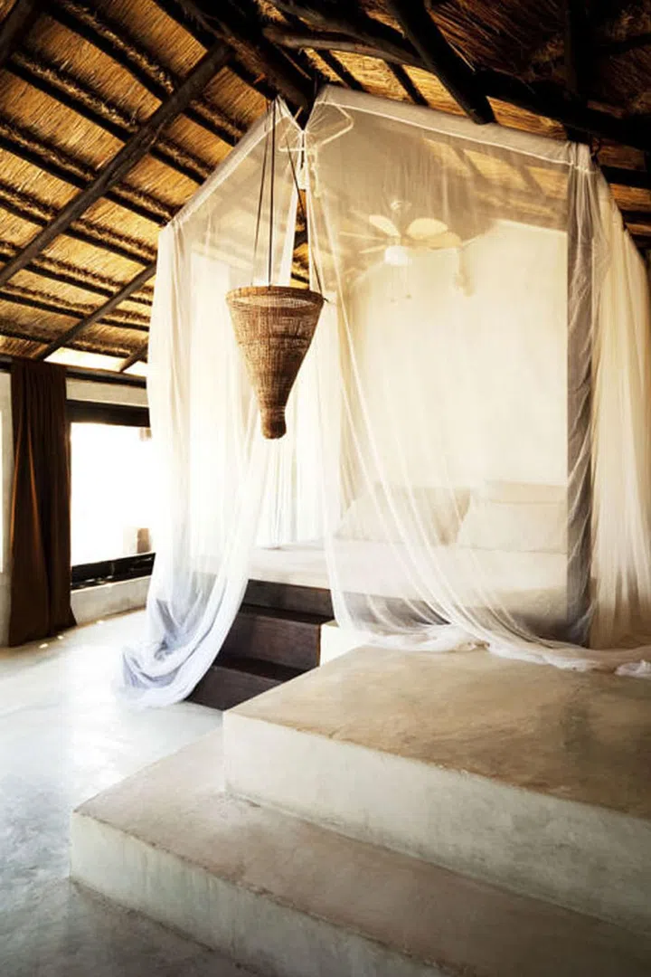 Where: Tulum, Mexico
Why: Since Tulum became the It destination, all the stylish jet- setters have laid their heads here—and left with the signature scent from the hotel's perfumery.