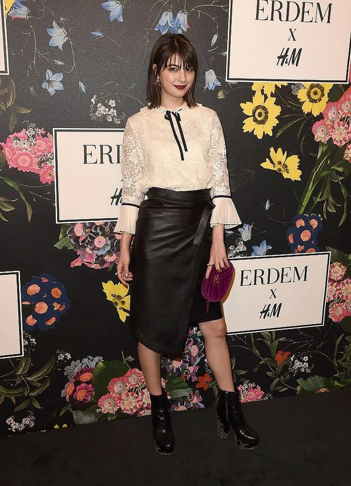 LOS ANGELES, CA - OCTOBER 18: Maggy Moon at H&amp;M x ERDEM Runway Show &amp; Party at The Ebell Club of Los Angeles on October 18, 2017 in Los Angeles, California.  (Photo by Kevin Winter/Getty Images)