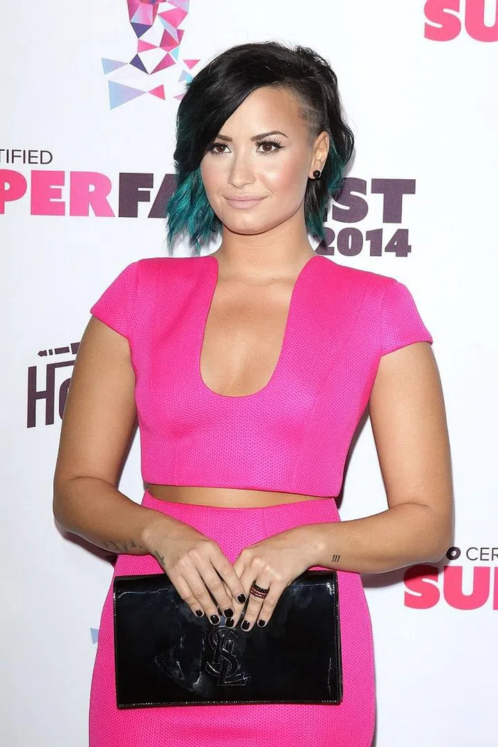 The singer and actress is an outspoken advocate for mental health awareness, and has now taken it a step further—she's partnered up with five mental health organizations for a campaign called "Be Vocal: Speak Up for Mental Health" which encourages others to talk about mental health in a bigger way. "I'm living well with my mental illness – I am actually functioning like a very happy person would," Lovato told People. "I couldn't be happier today. Life is really, really great. I have a brand-new puppy and I'm able to not only take care of myself but take care of him as well. I'm living my dream. Life is pretty amazing."
