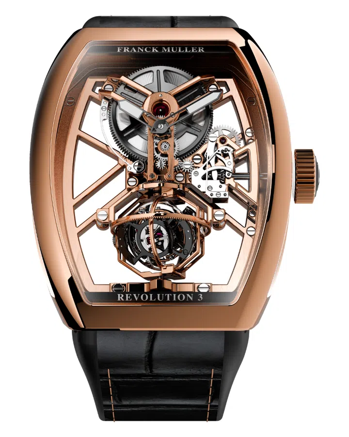 franck muller | vanguard aero revolution 3 skeleton