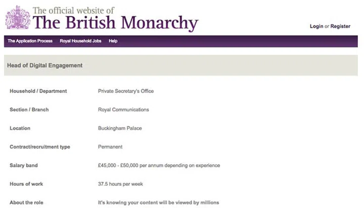 You Can Get Paid $70,000 To Hang Out With The Royals And Tweet About It