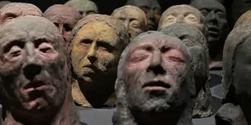 THE GHOST OF HISTORY, 59 GRAINS OF CLAY (2016) by Andrea Fogli