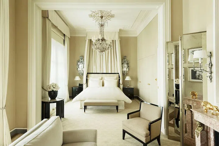Parisian elegance and fashion have both been synonymous with the Ritz Paris since 1898. It has a suite dedicated to Coco Chanel (who lived there for many years), and it has played host to some of fashion’s most illustrious figures: Gianni Versace, Yves Saint Laurent, Oscar de la Renta, Karl Lagerfeld, and the supermodels of the 90s, including Kate Moss, Naomi Campbell, and Shalom Harlow. This storied destination has appeared in three Audrey Hepburn films and entertained a number of famous literary figures during the jazz age. Ernest Hemingway once wrote, “When I dream of an afterlife in heaven, the action always takes place at the Ritz Paris.”

Most notably, Princess Diana had her last dinner at the hotel back in 1997, before tragically passing away in a car accident later that night. Photo: Vincent Leroux
