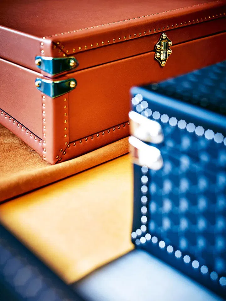 Founded in 1849 by the only female trunk maker of her time, Pauline Moynat, the French brand reopened its doors in 2018 thanks to the powers that be at LVMH.