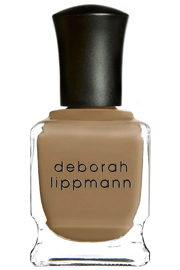 For skin with hints of olive, this cafe au lait shade is pitch perfect.

<b>Deborah Lippmann Nail Color in Terra Nova, $18</b>