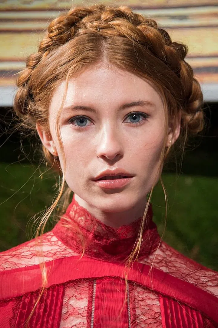 TRESemmé Global Stylist Justine Marjan called these ethereal crown braids the "perfect combination of romance and edge," backstage at Alice + Olivia. 