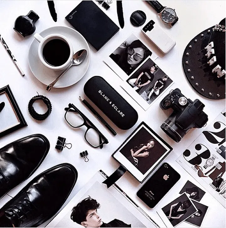 flat lay
