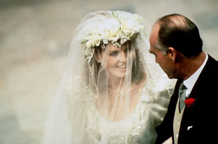 Sarah Ferguson with her father, Major Ronald Ferguson
Photo: Getty Images