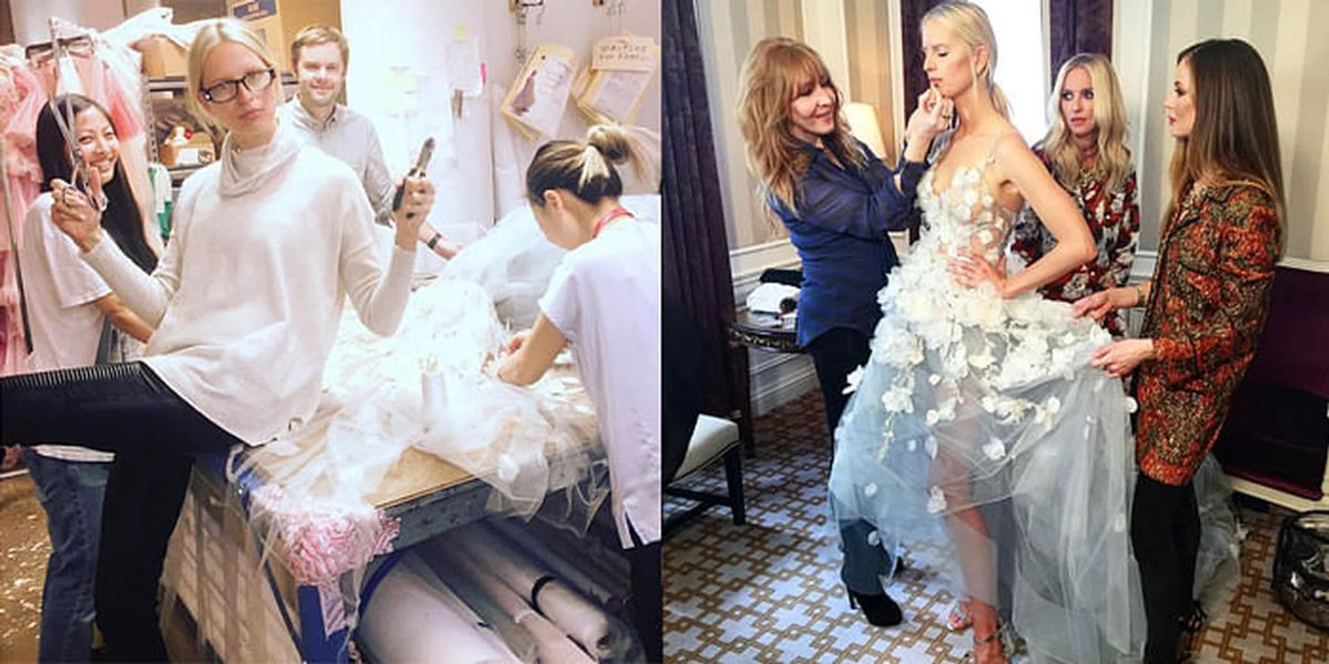 See How Kim Kardashian, Lily Aldridge & More Are Getting Ready For Tonight's Met Gala