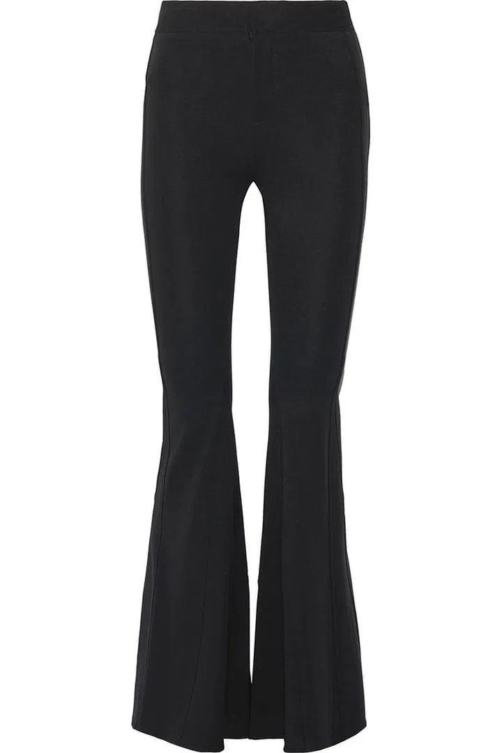Stretch- crepe flared pants, netaporter.com Photo: Net-A-Porter 