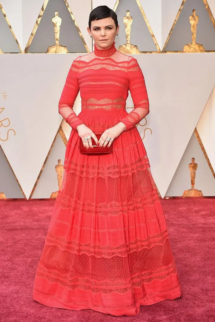 In Zuhair Murad and Neil Lane Diamonds. Photo: Getty 