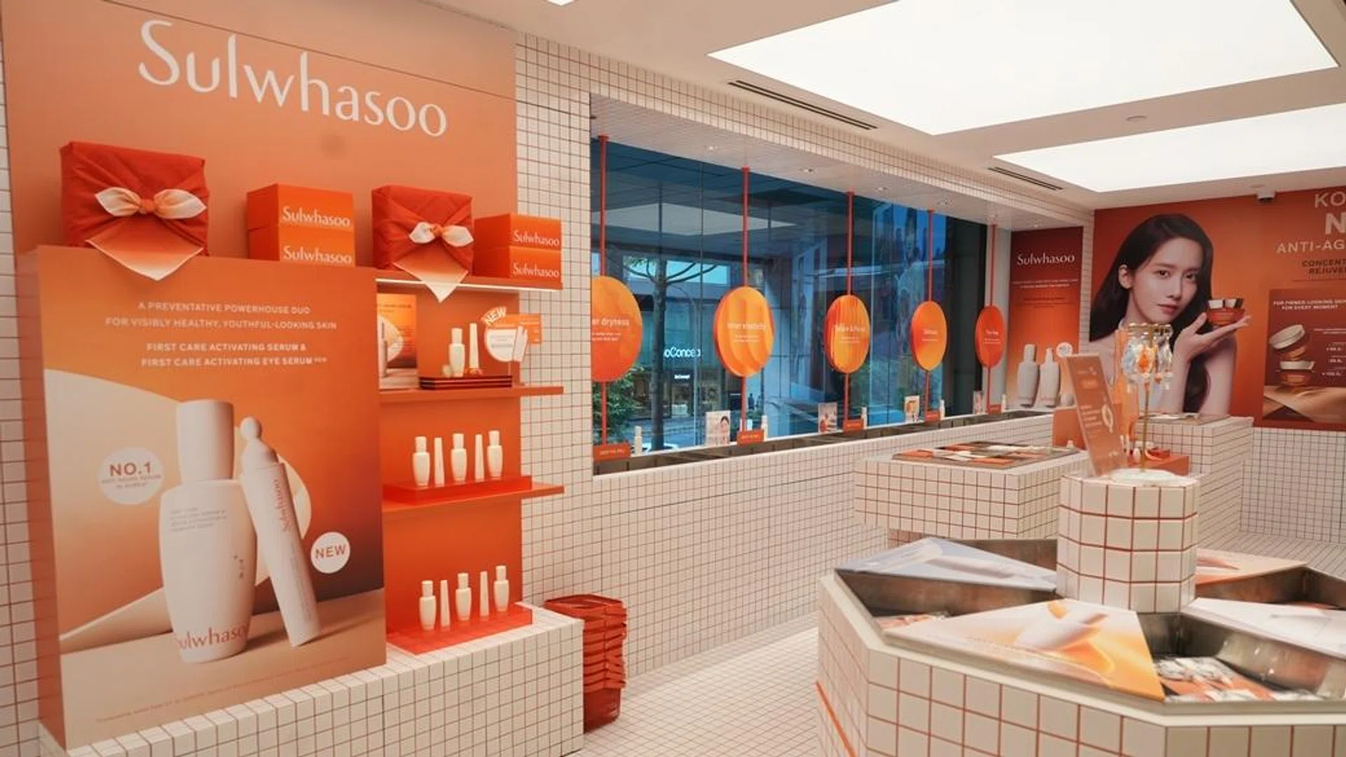 sulwhasoo skincare pop-up metro paragon