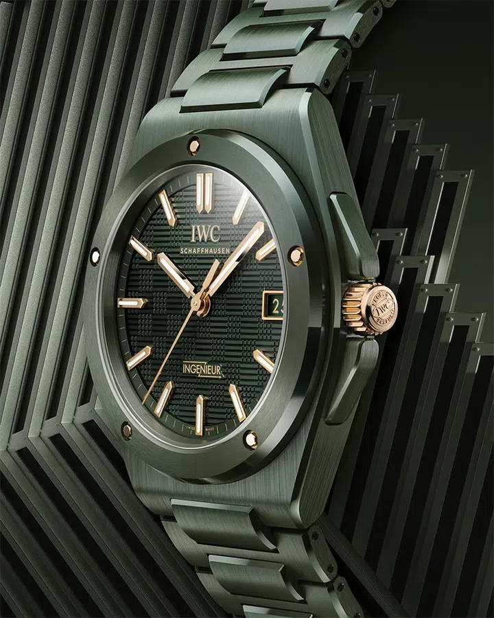 best watches at watches and wonders 2026 | IWC Schaffhausen ingenieur 42 green ceramic