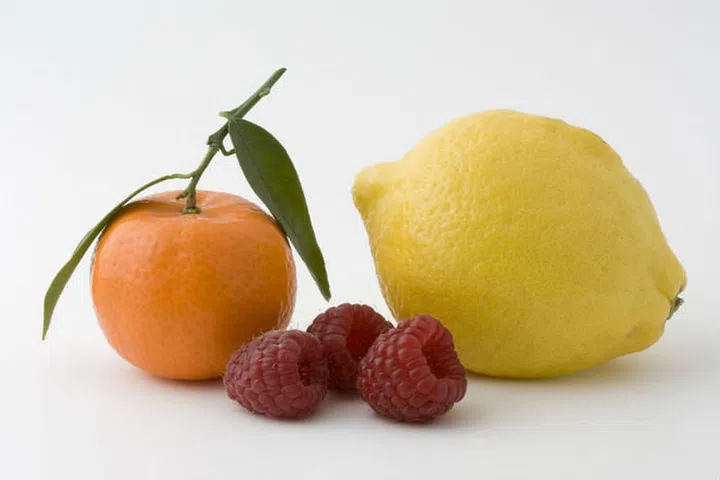 Vitamin C is great with promoting radiance. Its acidic nature helps to slough off dead skin cells gently, which in turn brings younger looking skin to the surface. On a cellular level, it promotes the production of collagen, which lifts skin, making it appear firmer and tighter. Who doesn't want that? Photo: Getty