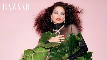 Shanina Shaik Harper's BAZAAR Singapore January 2021