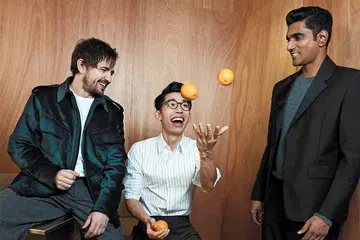 Matteo Pertoldi Law Jia Jun Vijay Mudaliar harper’s bazaar singapore december 2024 joel low