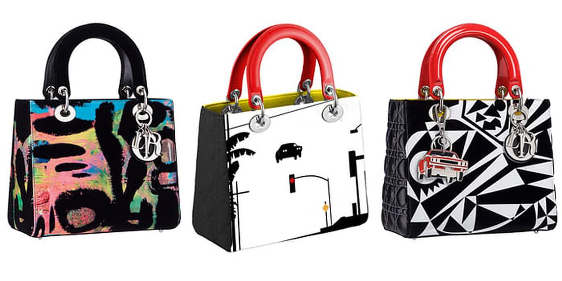 The Lady Dior Bag Gets The Modern Art Treatment