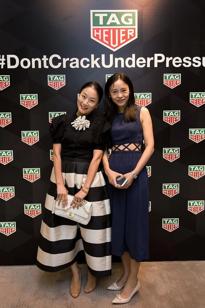 Young Suk and Grace Wu